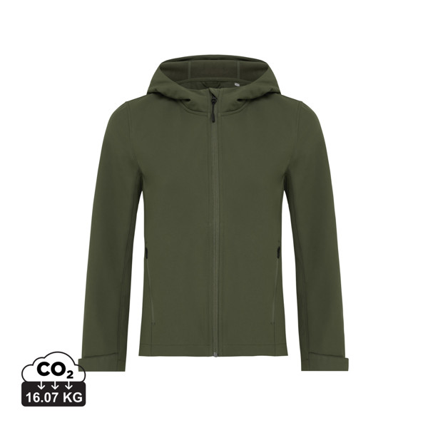 Ženska soft shell jakna Iqoniq Makalu, 300 g/m² - Khaki / XS
