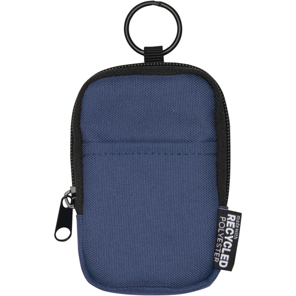 Petite pochette Byron Clip & Go recyclée certifiée GRS de 0,2 L - Marine