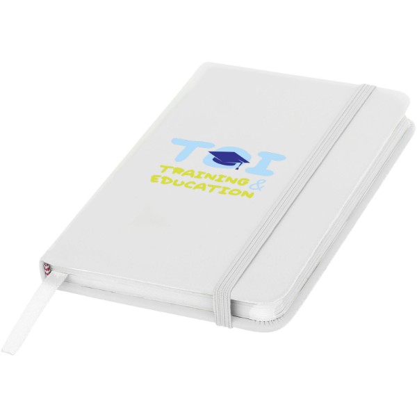 Spectrum A6 hard cover notebook - White