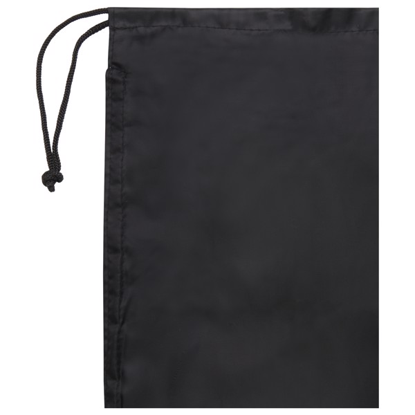 Plaid polaire avec housse Huggy 150 x 120 cm - Noir