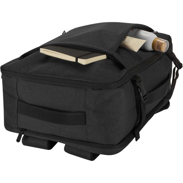 Libra 17" GRS gerecycleerde handbagagerugzak 25L - Gemêleerd houtskool