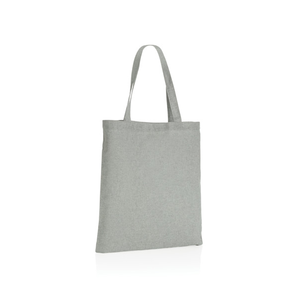 Sac tote bag en coton recyclé 145 gr Impact AWARE™ - Gris