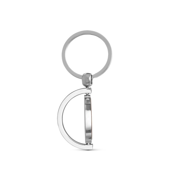 HOMER ROUND. Porte-clés rond en bambou