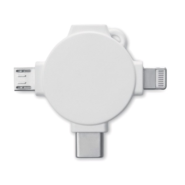 Ligo Cable 3-in-1 adapter, micro-USB,type-C, iOS