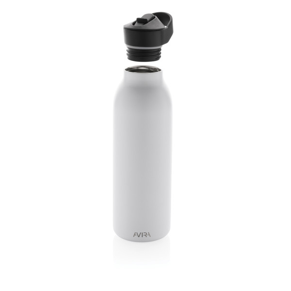 Avira Ara RCS Re-steel fliptop water bottle 500ml - White