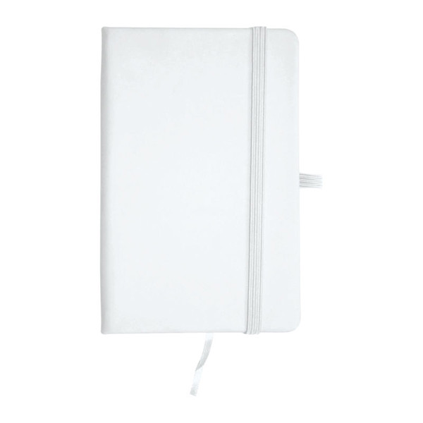 A6 Premium PU Notebook Lübeck - White