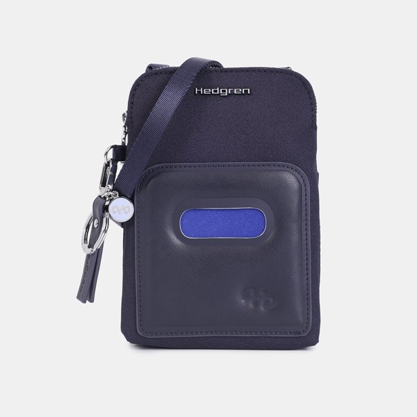 CORTADO | Phone Bag + RFID - Hedgren - Peacot Blue /