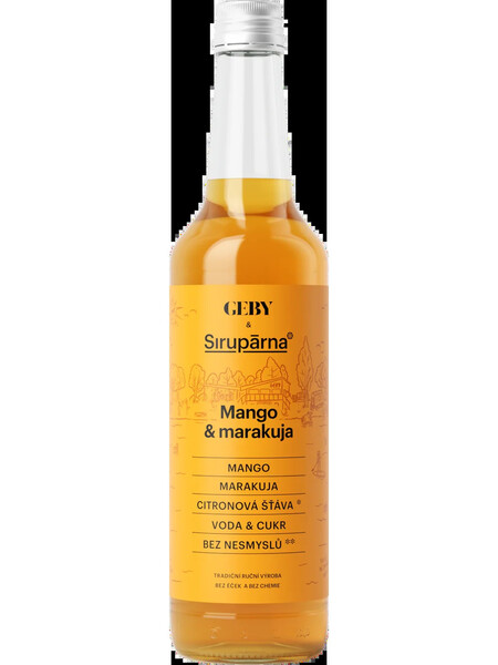 Sirup-Mango& marakuja