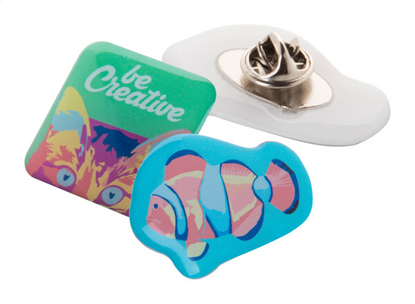 Badge époxy sur-mesure EpoBadge Midi