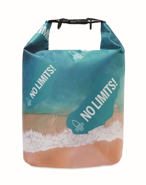5L recycled polyester (rPET) ripstop dry bag 360° design - Full colour