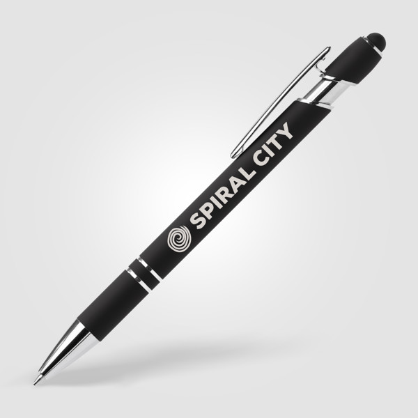 Prince Recyclé Softy Stylo à Encre Anti-Fraude avec Stylet Tactile