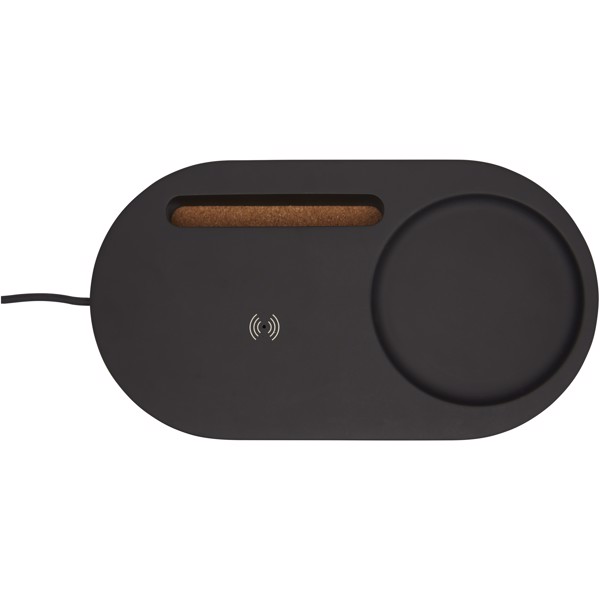 Klip 5W wireless charging desk organizer