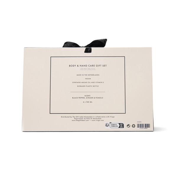 VINGA x TGL body and hand care gift set