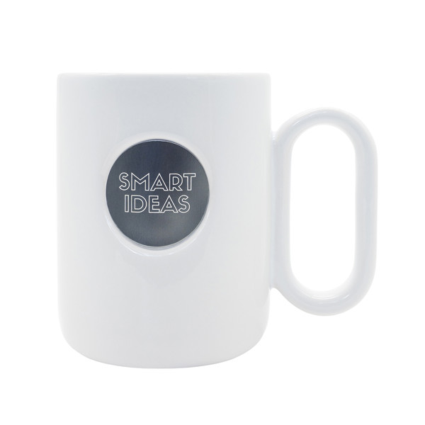 480 ml Pery ceramic mug - White