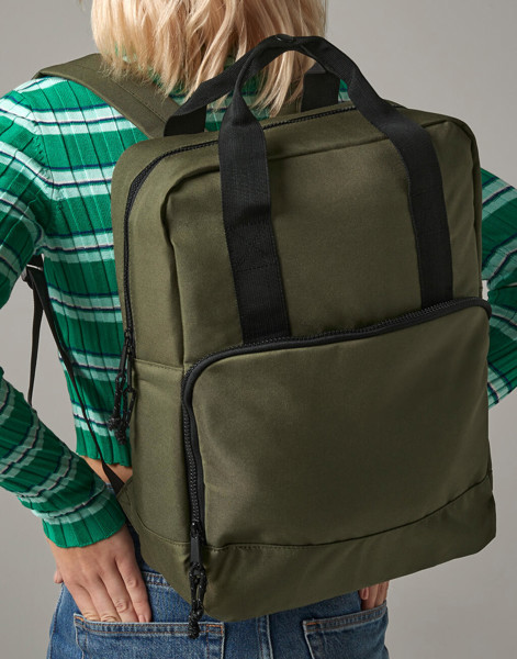 Recycled Twin Handle Cooler Backpack - Black / ONE SIZE