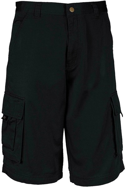 Multi Pocket Shorts - Black / 44