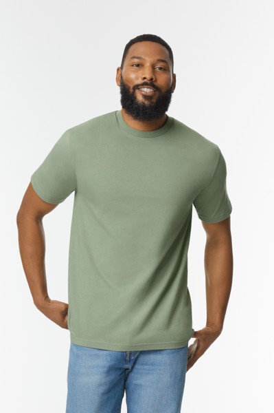 Softstyle™ Midweight Adult T-Shirt - Pitch Black / 4XL