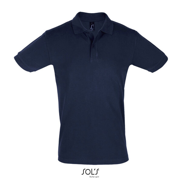 PERFECT MEN Polo homen 180g - French Marinho5XL
