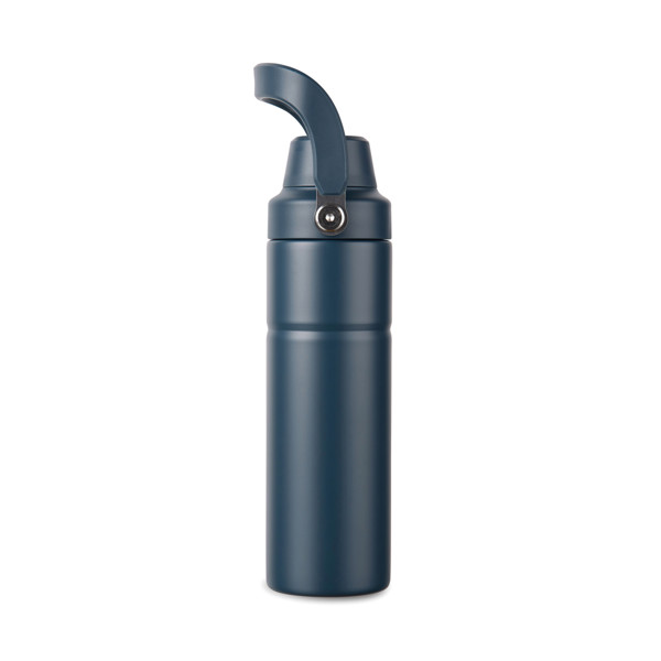 VINGA Bouteille 600ml en acier recyclé RCS Baltimore Trek - Bleu Marine