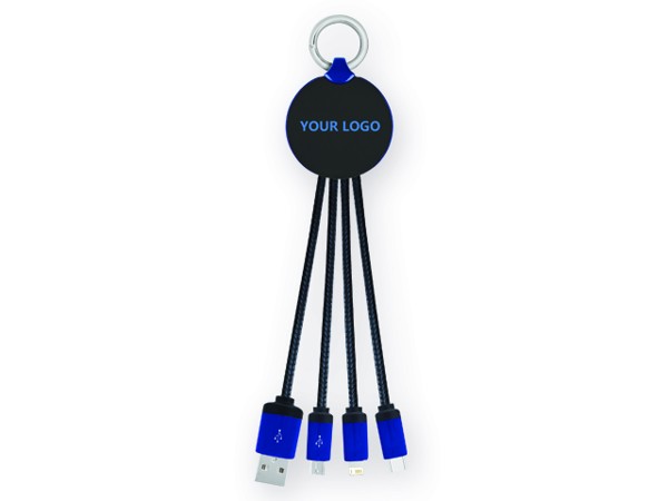 nabíjecí USB kabel LED 3v1 VAREN