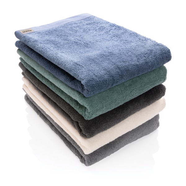 Serviette bain 70x140cm Ukiyo Sakura AWARE™ Made in Europe - Gris