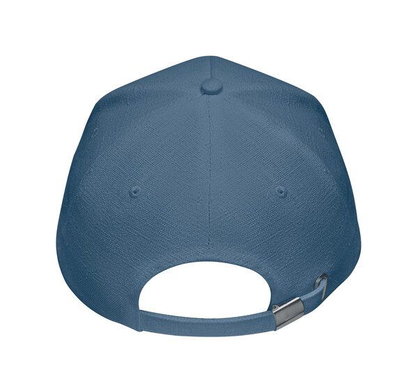CASQUETTE CHANVRE 5 PANNEAUX 370 Naima Cap - Bleu