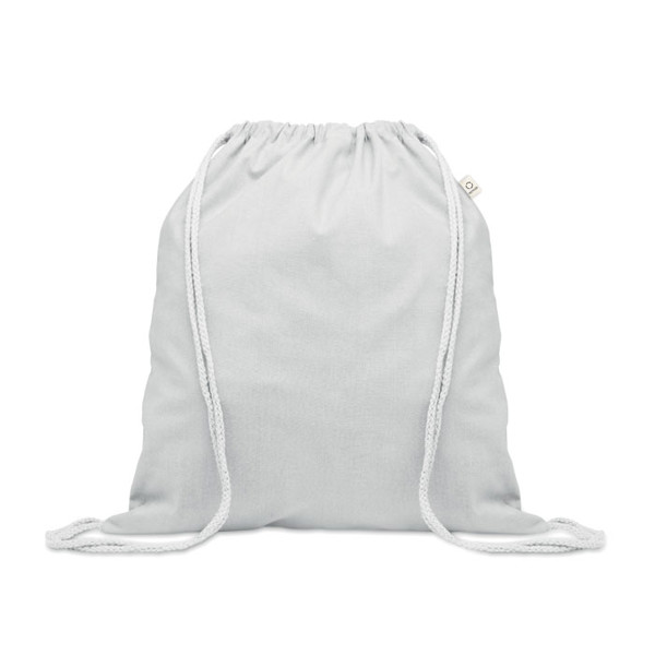 Recycled 140 gr/m² cotton bag Cabetri Colour - White