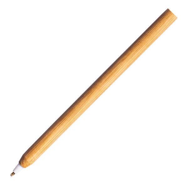 Chavez bamboo ballpen - White