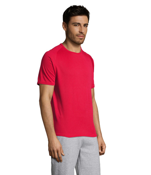T-Shirt SPORTY UOMO - Rosso3XL