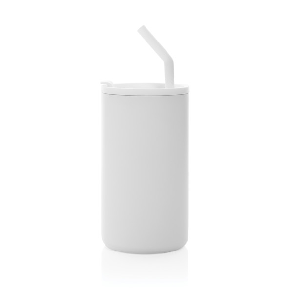 XD Collection mug recycled steel, 800ml - White