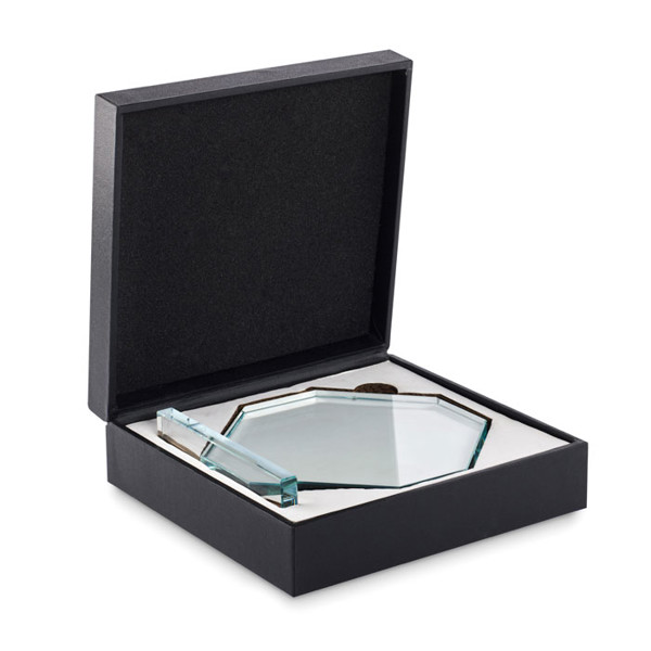 Rumbo glass trophy, 1250g, gift box