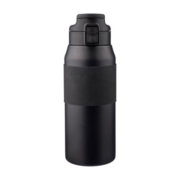 Drinking bottle Katie | Stainless steel | 800 ml - black