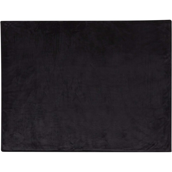Couverture sherpa recyclée GRS Ashen - Noir