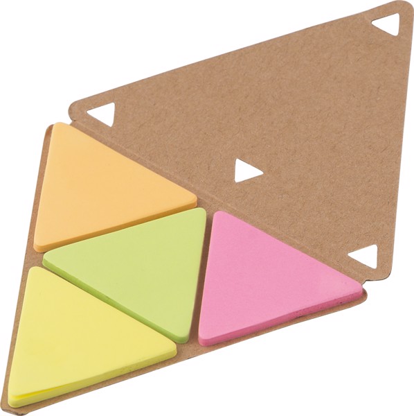 Paper sticky note holder - Brown