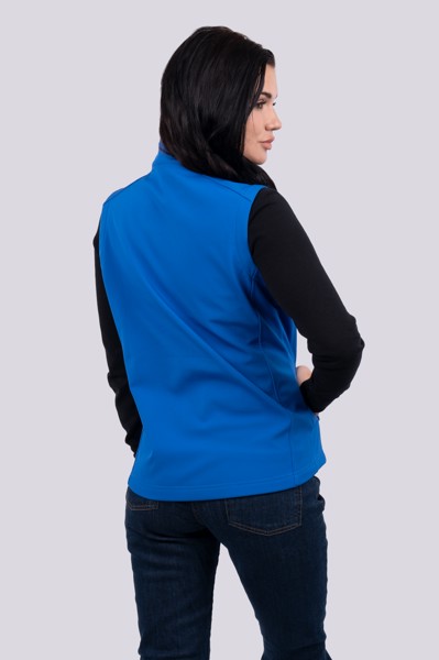 Women’S 3-Layer Softshell Bodywarmer - Black / 2XL