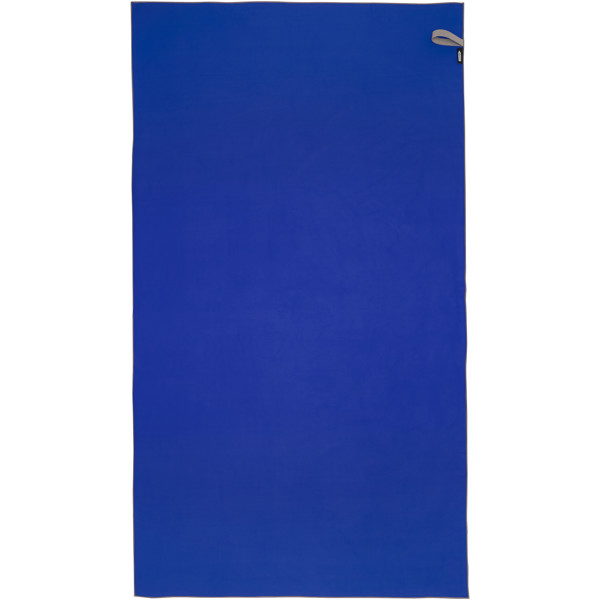 Serviette Pieter certifiée GRS ultra-légère et à séchage rapide 100 x 180 cm - Bleu royal