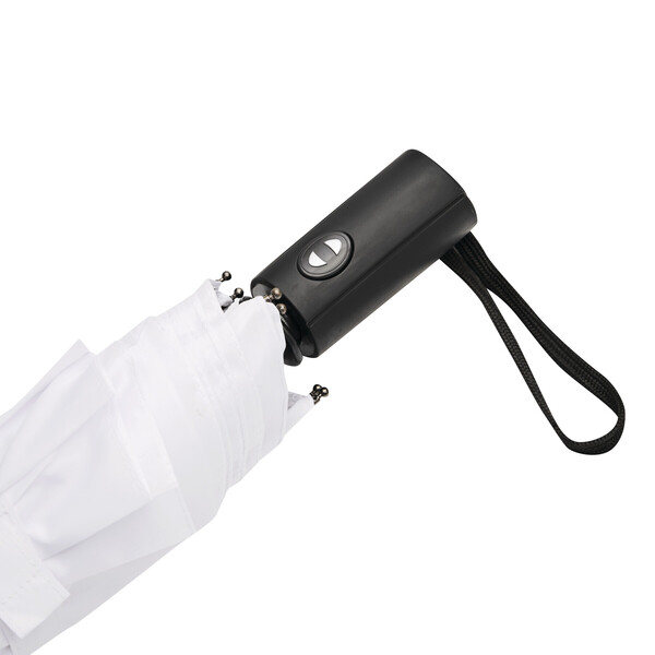 Automatic Open/Close Windproof Pocket Umbrella Mistral - White