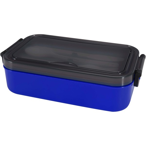 Lunch box et ensemble de couverts Snappy 1000 ml - Bleu