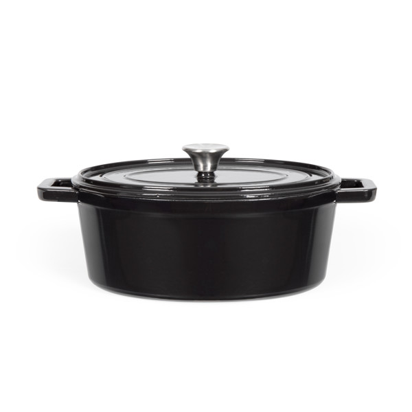 Cocotte ovale en fonte