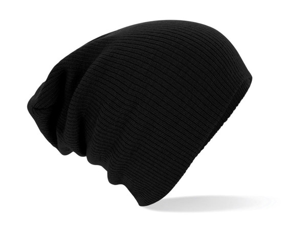 Slouch Beanie - Black / ONE SIZE