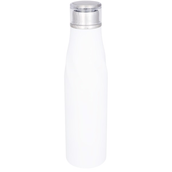 Bouteille Hugo avec isolation par le vide et couche de cuivre 650ml - Blanc