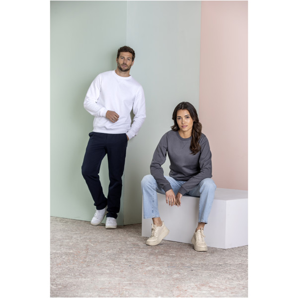 Jasper Pullover mit Rundhalsausschnitt aus Bio-Material für Herren - weiss / S