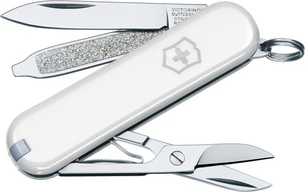 Couteau de poche Victorinox Classic SD - blanc