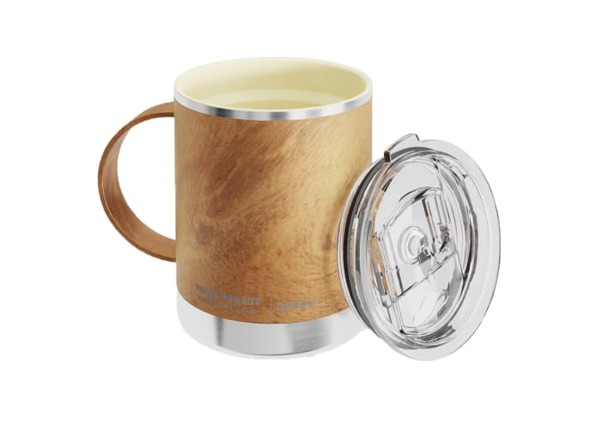 Asobu Ultimate mug with Puramic 360ml - Wood