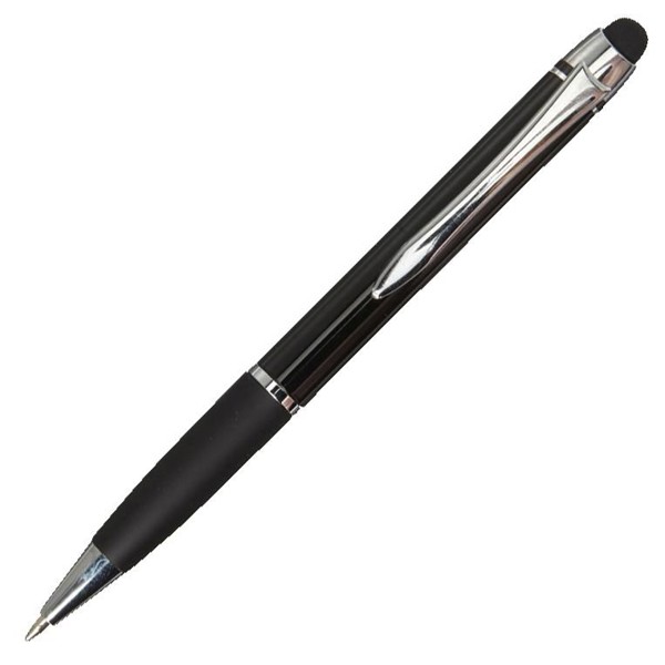 Esferográfica aluminio Pascaline - preto