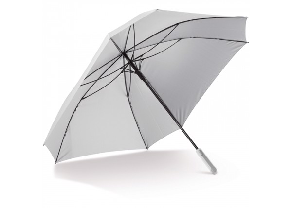 Deluxe 27” square umbrella with sleeve - White