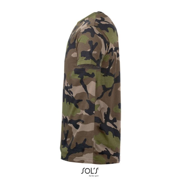 Sol's Camo Men - Round Collar T-Shirt - S