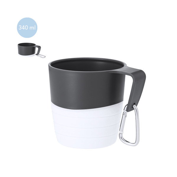 Taza Plegable Mibar - Blanco