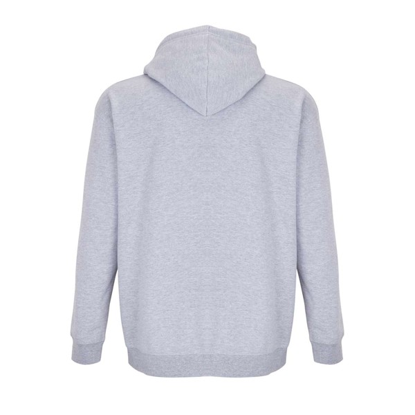 Sol's Carter - Unisex majica s kapuljačom i patentnim zatvaračem - Siva Melanž / M