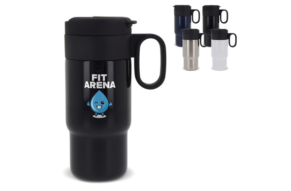 Thermo bottle Flow car 300ml - White